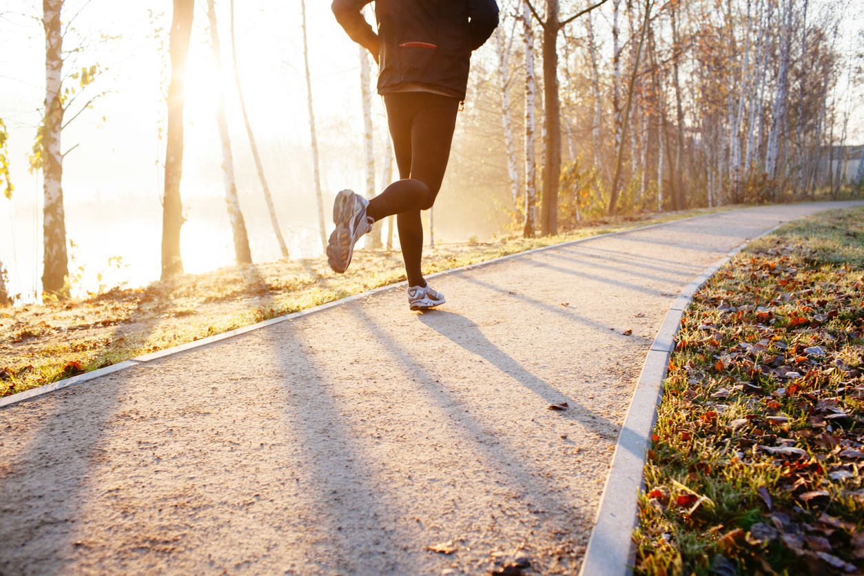 man-running-at-autumn-during-sunrise